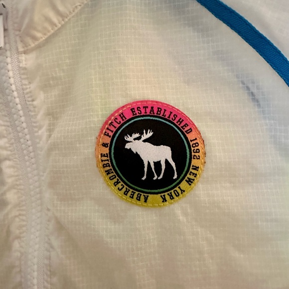Abercrombie Kids Neon Windbreaker - Picture 2 of 5